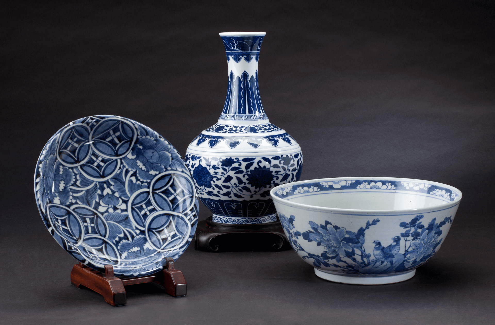 vases bols porcelaine bleue blanche chine antique vases bols porcelaine bleue blanche chine antique